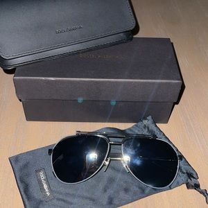 Dolce & Gabbana sunglasses.